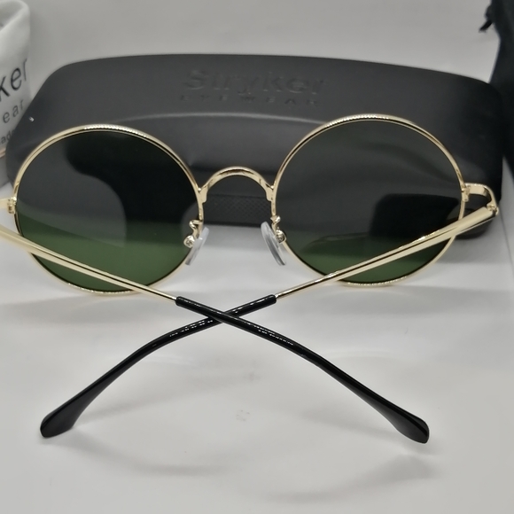 New Stryker Polarized Sunglass Gold w G15 Lenses - Picture 6 of 11